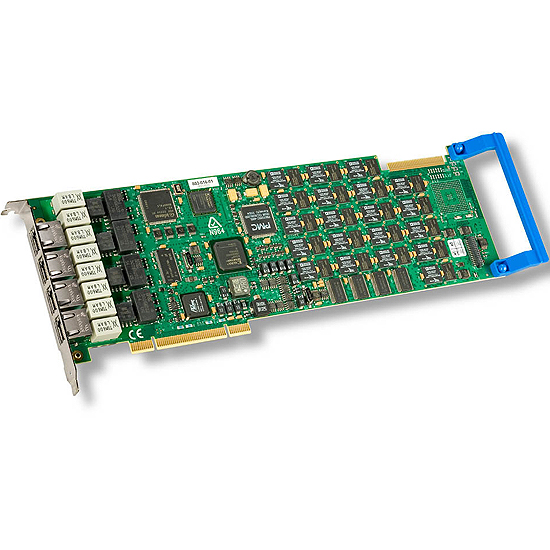 Carte Diva Server V-4PRI/E1-120 PCIe, 4 Ports ISDN PRI, 120 DSP 306-396