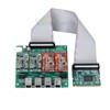 Carte analogique 4 Port Mini-PCI + 4 FXO module