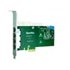 Carte T1/E1/J1 PRI 4 Port PCI-E (Version avancée, Bas Profil)