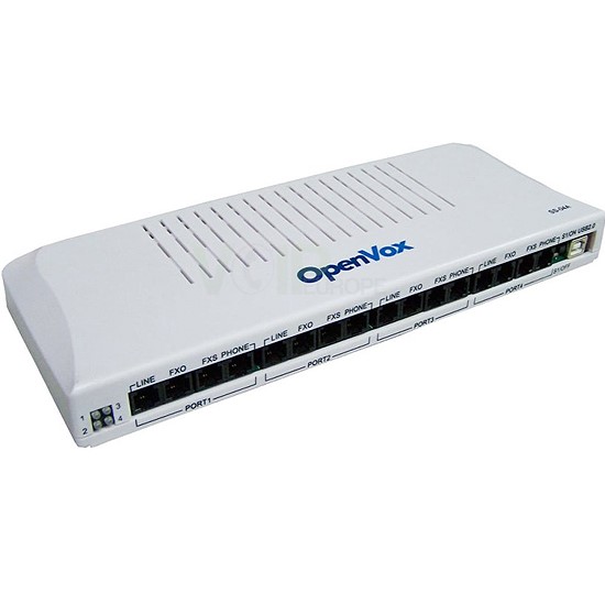 4 Port de Basculement IPPBX Analogique FA40