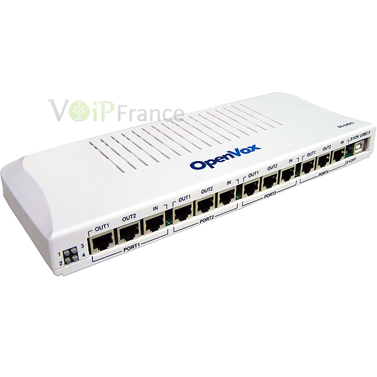 4 Port de Basculement IPPBX T1/E1/J1 FD40