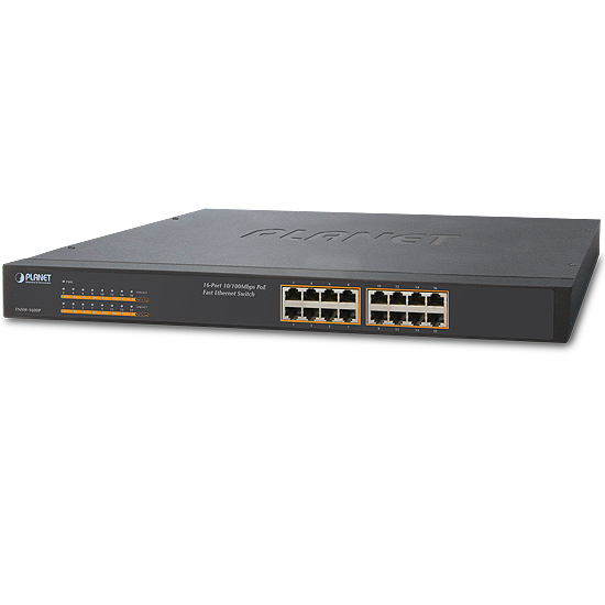 SWITCH LAN 16-PORT 10/100 POE FNSW-1600P