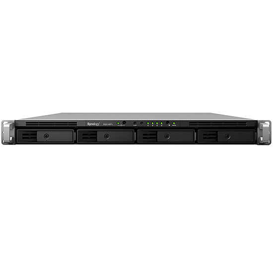 Serveur NAS aux Nombreuses Fonctionnalités 4 Baies Dual Core 2.13 Ghz 2 Go Ram 4 LAN Gigabit