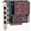 Carte analogique modulaire à 4 ports FXO/FXS ,PCI  avec option Anti-Echo
