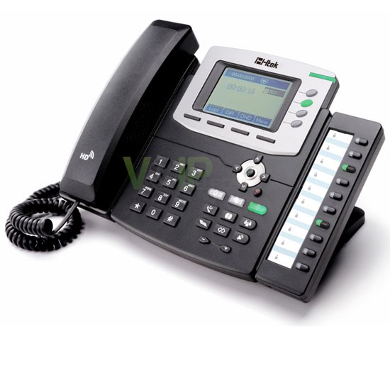Téléphone IP LCD Graphique 4 Comptes VoiP PoE UC806