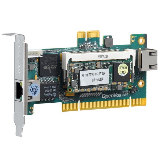 Carte Voix de Transcodage PCI& PCI-E (jusqu'à 32 sessions de transcodage PCI) V100-032
