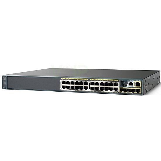 Switch Catalyst 2960S 24 GigE PoE 370W, 4 x SFP LAN Base WS-C2960S-24PS-L
