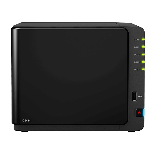 Serveur Nas 4 Baies Hautes Performances Dual Core 1.33 Ghz  1 Go Ram  2 LAN Gigabit  2 USB 3.0